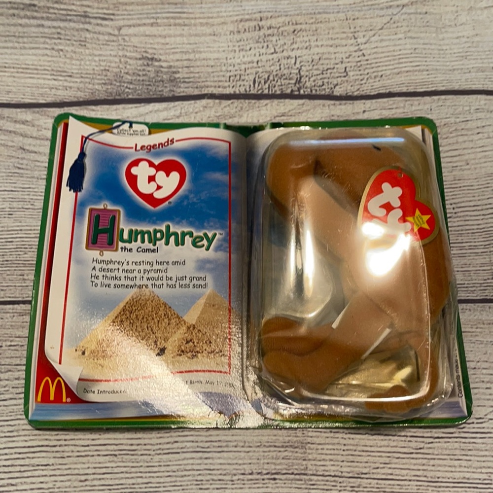 New TY Humphrey Beanie Baby McDonalds